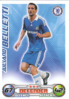 Juliano Belletti Chelsea 2008/09 Topps Match Attax #80